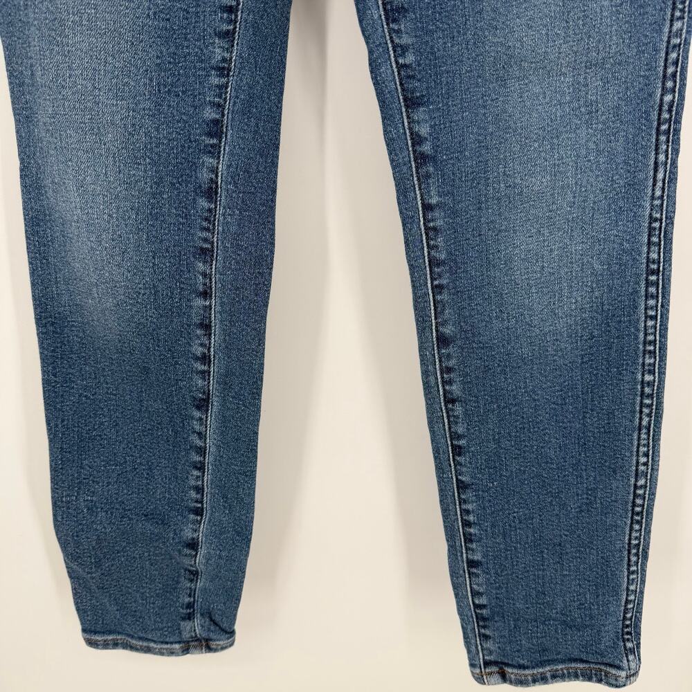 Madewell 10" High Rise Skinny Crop Jeans 27 Bradfield Wash Magic Pockets ND611 - Picture 9 of 12